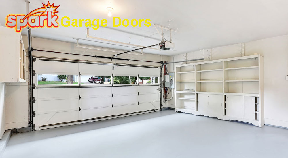 New garage door installation